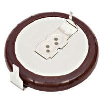 VL2330-1HF  Cellule rechargeable Lithium 3V 50mAh Panasonic avec "pins"