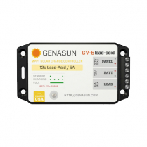 GV-5-PB-12V   Genasun MPPT Solar Charge Controller 12V 5A for Pb Batteries
