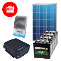 CH-ECO-1KWHJ-12   Complete "Economical" 12V Cottage Kit for 1000Wh/d Energy Usage