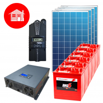 CH-ECO-2KWHJ-12   Complete "Economical" 12V Cottage Kit for 2000Wh/d Energy Usage