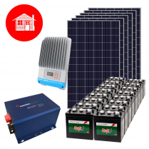 CH-ECO-4KWHJ-48   Complete "Economical" 48V Cottage Kit for 4000Wh/d Energy Usage