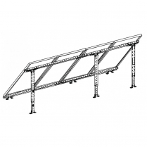 UNI-GR/04AH   Ground/Roof PV mount 110"