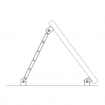 EWS-SUP-PS   Adjustable 20" to 30.5" PV mount for RV panels