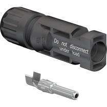 32.0015P0001-UR  MC4 PV-KST4/6I Male Coupler 12-10 AWG