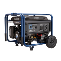 HG6250E   Hyundai 6250W Gas Powered Portable Generator with Electric Start