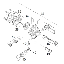 8 738 710 118 0   Water Valve for Bosch 330PN/520PN