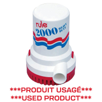 10   Rule Bilge Pump 12V 2000GPH