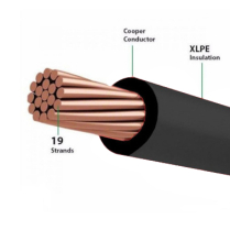 10AWG-PVNE-BK50   Untinned PV Cable RPVU90 10 AWG Black (roll of 50m / 164')