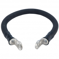 QC7630-001N   Jumper Cable 2 Lugs 2/0 AWG 17" Black (1)