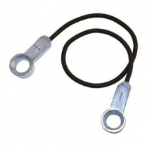 QC213910-001  Cup Jumper/Formation Cable 10 AWG 16" Black (1)