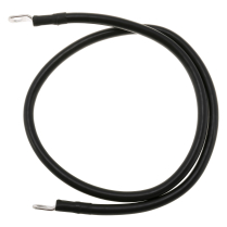 QC7440-001  Switch to Starter Cable, 4 AWG, Black, 40 in