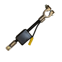 QC9606-2001U  Top Post Battery Cable, 4 & 12 AWG, 6" 7/8