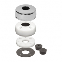 BS1001100   CableClam with Stainless Steel Dress Cap 0.68"