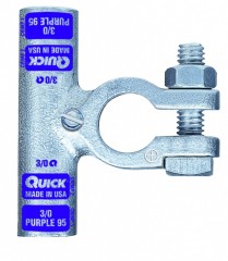 QC4330-005P   Quick Flag Connector 3/0 AWG Positive Crimp (Pack of 5)