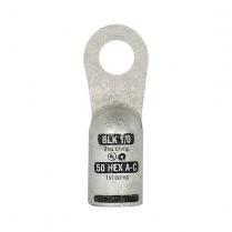 QC4810-005F   Quick Heavy Wall Straight Lug 1/0 AWG 3/8" Crimp (Pack of 5)