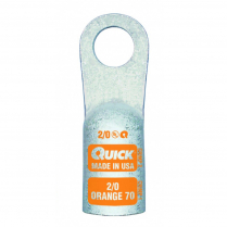 QC4820-005F   Quick Heavy Wall Straight Lug 2/0 AWG 3/8" Crimp (Pack of 5)