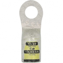 QC4840-005F   Quick Heavy Wall Straight Lug 4/0 AWG 3/8" Crimp (Pack of 5)