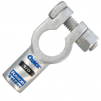 QC406310-2001N   Fusion Solder Straight Clamp Negative Battery Terminal 1/0 AWG