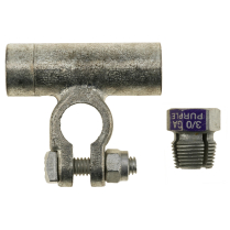 QC5330-005U   Quick&reg; Flag Compression Connector, Universal 3/0 AWG (Pack of 5)