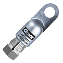 QC5820-2001F  Battery Terminal 3/8", Straight lug, 2/0 AWG, Copper