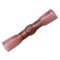 QC165600-100 &nbsp; Heat-Shrink Insulated Butt Connector 22-18 AWG Crimp/Solder RoHS (Pack of 100)