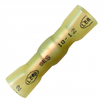 QC165602-025 &nbsp; Heat-Shrink Insulated Butt Connector 12-10 AWG Crimp/Solder RoHS (Pack of 25)