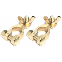 QC5517-002PN  Brass Marine Terminal Post to 5/16" Stud (Pair)