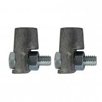 QC850116-2002   Flag Terminal to Top Post Connector (Pack of 2)