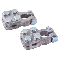 QC850161-050  Connecteur n&eacute;gatif pour poteau SAE &agrave; 3 voies en plomb 2-4/0 AWG (paquet de 50)