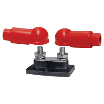 BS2019   PowerBar Dual BusBar - Two 3/8"-16 Stud and Insulators