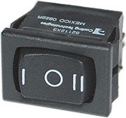 BS7492   Rocker Switch DPDT - ON-OFF-ON