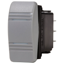 BS8220   Contura Switch DPDT Gray ON-OFF-ON