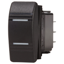 BS8286   Contura Switch DPDT Black ON-OFF-ON