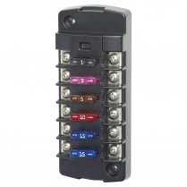 BS5037   ATO/ATC Fuse Block - 6 Independant Circuits