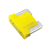 QC509187-025   Low Profile Fuse 20A Yellow (Pack of 25)
