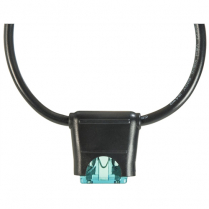 QC509605-2001   ATC/ATO Fuse Holder with Water Resistant Cap 12 AWG 30A Black