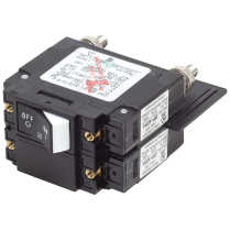 BS7466   UL-489 Raised Rocker Circuit Breaker - 30A