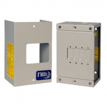 MNEDCQUAD   MidNite 4 Slots 5-100A Panel Mount Circuit Breaker Box