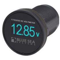 BS1733200  Mini-voltm&egrave;tre CC OLED - Bleu 8-36 V