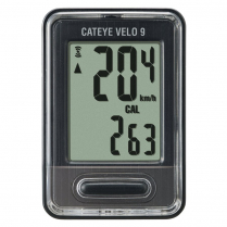 1603300&nbsp; CatEye Velo 9 Cyclocomputer Black