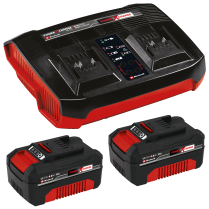 4512133   Power X-Change Battery & Charger Starter Kit 2x 4,0Ah & DualPort Kit