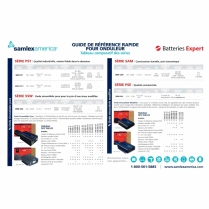 GUIDE-ONDULEUR-SAMLEX-FR &nbsp; Samlex Inverter Quick Reference Guide 11x17 (French)
