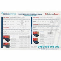GUIDE-ONDULEUR-SAMLEX-EN &nbsp; Samlex Inverter Quick Reference Guide 11x17 (English)