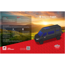 BE-FEUIL-OFFGRID-EN &ldquo;OFFGRID&rdquo; presentation in English, 11 x 17 folded (pack of 25)