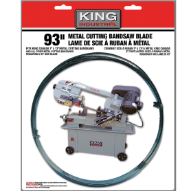 Lame de scie &agrave; ruban pour le m&eacute;tal 93" x .035" x 3/4" - 6-10 DPP