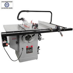 10&rdquo; EXTREME CABINET TABLE SAW WITH 30&rdquo; RIP FENCE SYSTEM