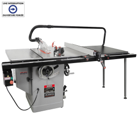 10&rdquo; EXTREME CABINET TABLE SAW- 50&rdquo; RIP FENCE & EXTENSION TAB