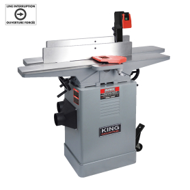 6" JOINTER WITH SPIRAL CUTTERHEAD