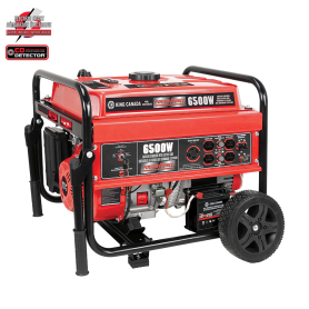 6,500W GASOLINE GENERATOR WITH ELECTRIC START