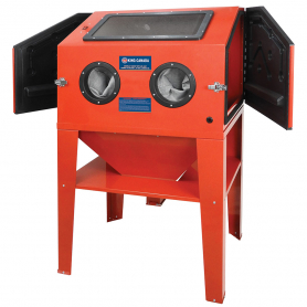 FLOOR MODEL SANDBLAST CABINET WITH LED LIGHT